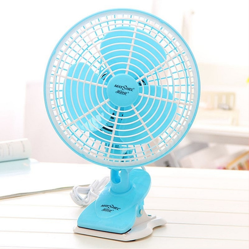 Meishier klips ventilator, DC četkasti motor, 3 lopatice, 220V AC, 2 brzine