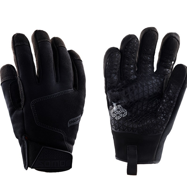 Γάντια προστασίας κατά της κοπής και της διάτρησης, με επένδυση από νάιλον, αντιολισθητικά, συμβατά με οθόνη αφής