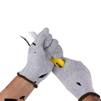 Γάντια μιας χρήσης με αντίσταση στην αποκοπή επιπέδου 5, αντιολισθητικά, ανθεκτικά στη φθορά για ξηρή εργασία