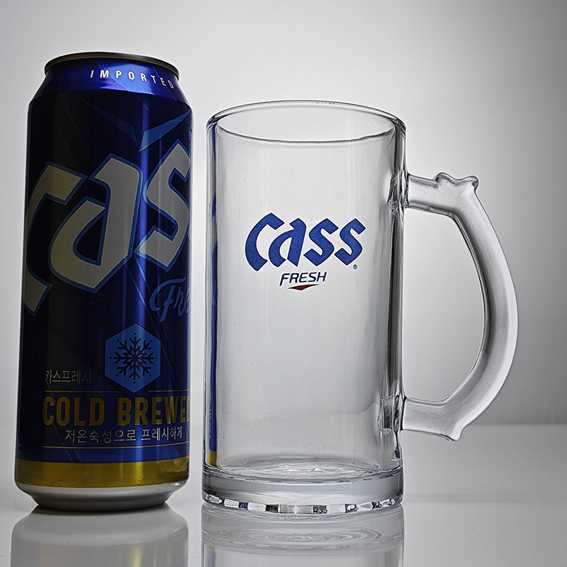 Kangda set čaša za pivo, stakleni materijal, kapacitet 201–300 ml, 6–10 komada, mogućnost prilagodbe