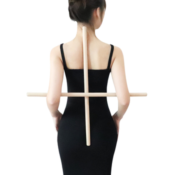 Bețișor de yoga pentru întinderea spatelui și corectarea posturii — întindere spate, îmbunătățirea posturii, deschidere a umerilor (Brand: Autonomy; Categorie: Yoga aids; Material: Other; Aplicabil: Other)