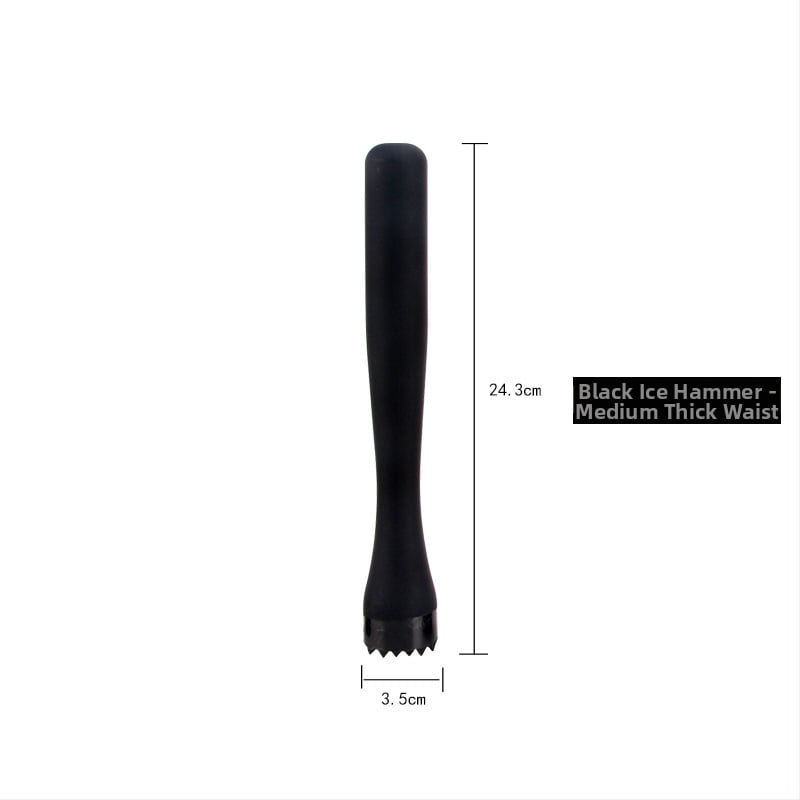 PC kemény műanyag jégzúzó kalapács – jég összetörésére, gyümölcslé préselésére és koktélkeverésre, modern minimál stílusú bár eszköz