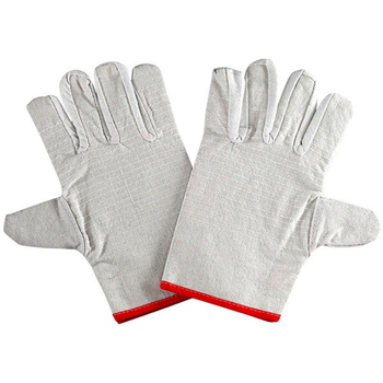 Vászon hegesztő kesztyűk, kopásálló és tartós, 110 g, 700 pár csomagolásban (Márka: King-resistant gloves; Funkció: Kopásálló és tartós; Alkalmazás: Hegesztés; Súly: 110 g; Csomagolás: 700 pár)