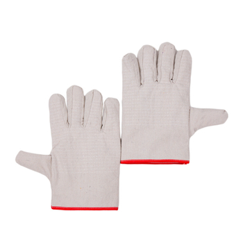 Vászon hegesztő kesztyűk, kopásálló és tartós, 110 g, 700 pár csomagolásban (Márka: King-resistant gloves; Funkció: Kopásálló és tartós; Alkalmazás: Hegesztés; Súly: 110 g; Csomagolás: 700 pár)