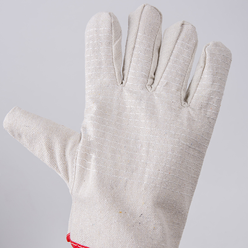 Vászon hegesztő kesztyűk, kopásálló és tartós, 110 g, 700 pár csomagolásban (Márka: King-resistant gloves; Funkció: Kopásálló és tartós; Alkalmazás: Hegesztés; Súly: 110 g; Csomagolás: 700 pár)