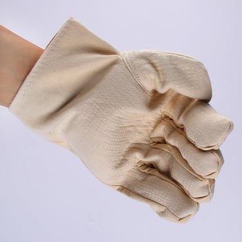 Hegesztő védőkesztyűk - vászon, háromrétegben megerősített, Zheng san fan