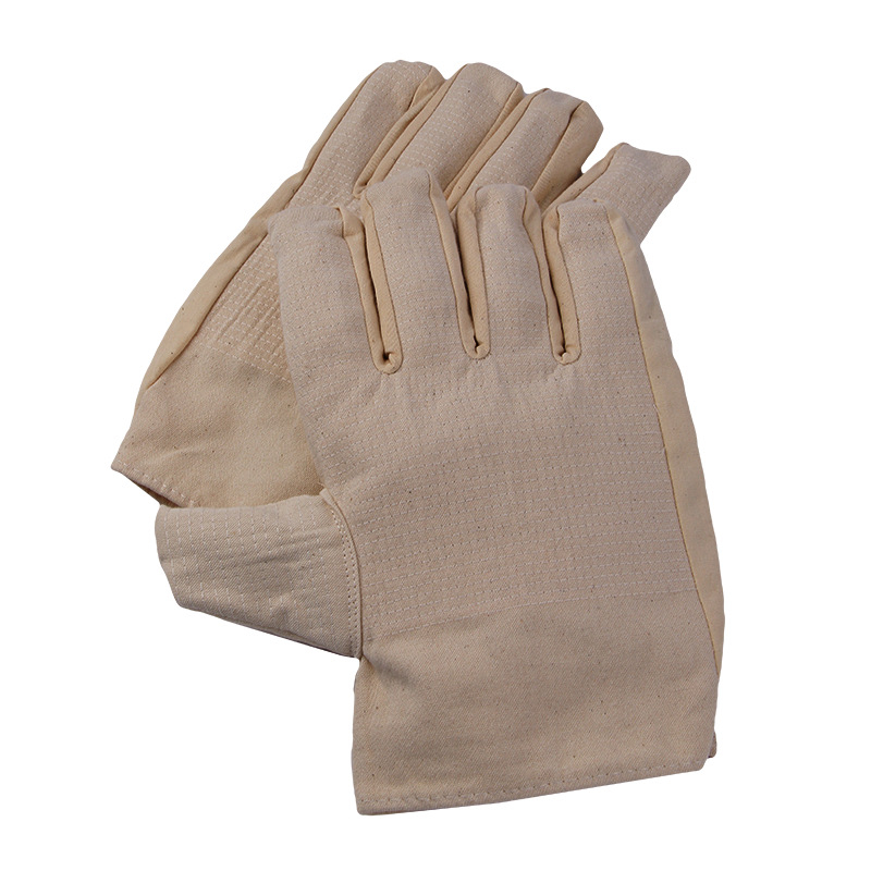 Hegesztő védőkesztyűk - vászon, háromrétegben megerősített, Zheng san fan