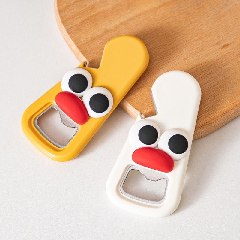 Unique üvegnyitó, rozsdamentes acélból, sörhöz és borhoz