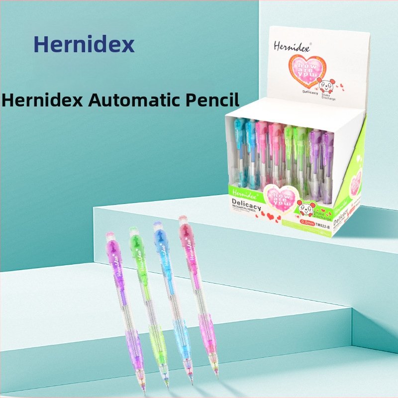Hernidex automatska olovka za učenike, plastično kućište, pokretna, HB grafit, GB nacionalni standard, osnovno pakiranje