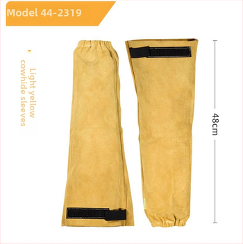 Weldas 44-2319 Manșete de sudură din piele de vită, estivale, respirabile