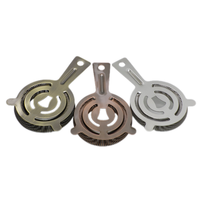 Filtr za led od nehrđajućeg čelika za barove koktele, Nobachen marka, moderni minimalistički stil, težina 82 g, izlazak ljeto 2021