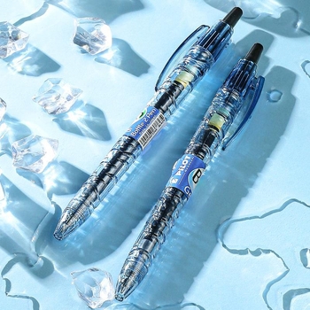Pilot Baile Baote Bottle Pen B2P gel olovka, crna/plava, za učenike