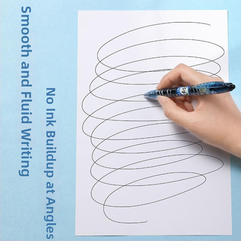 Pilot Baile Baote Bottle Pen B2P gel olovka, crna/plava, za učenike