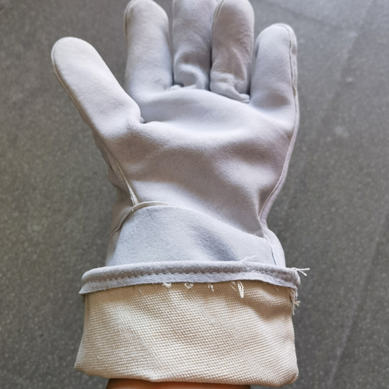 Rukavice na zváranie – Tepelne odolné, Odolné voči opotrebeni, Predĺžené a hrubé kožené, Flexibilné