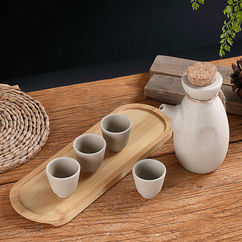 Porcelanski japanskog stila sake lonac i set za vino – keramički kućni pribor za vino