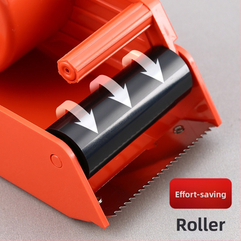 Deli ručný baliaci stroj na krabice s páskou, ABS/ kovová konštrukcia, model 80080180280382382453250, šírka pásky až 60 mm