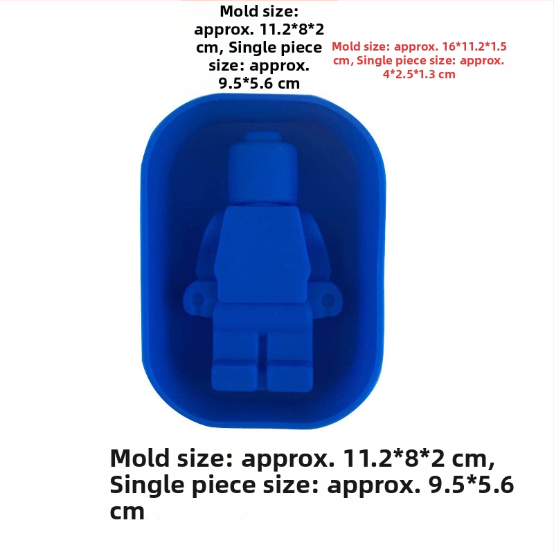 Silikónová forma na pečenie s nepravidelným tvarom (Materiál: silikón; Použitie: pečenie; Balenie: jednotné OPP balenie)