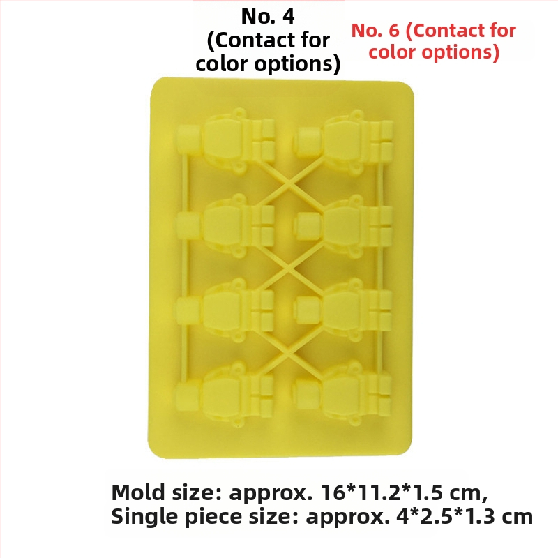 Silikónová forma na pečenie s nepravidelným tvarom (Materiál: silikón; Použitie: pečenie; Balenie: jednotné OPP balenie)