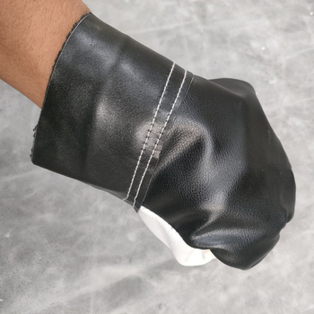 Zváracie rukavice z teľacej kože, odolné voči opotrebeniu, tepelno-izolačné, proti popáleninám, ohňovzdorné; dĺžky 38/26 cm; na zváranie