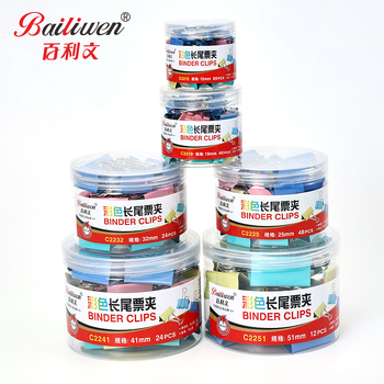 Bailiwen μεταλλικός γωνιακός κλιπ – Μοντέλα C2225/C2232/C2241/C2251 – Κλιπ βιβλίου, σφηνοειδές κλιπ