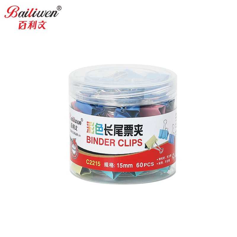 Bailiwen μεταλλικός γωνιακός κλιπ – Μοντέλα C2225/C2232/C2241/C2251 – Κλιπ βιβλίου, σφηνοειδές κλιπ