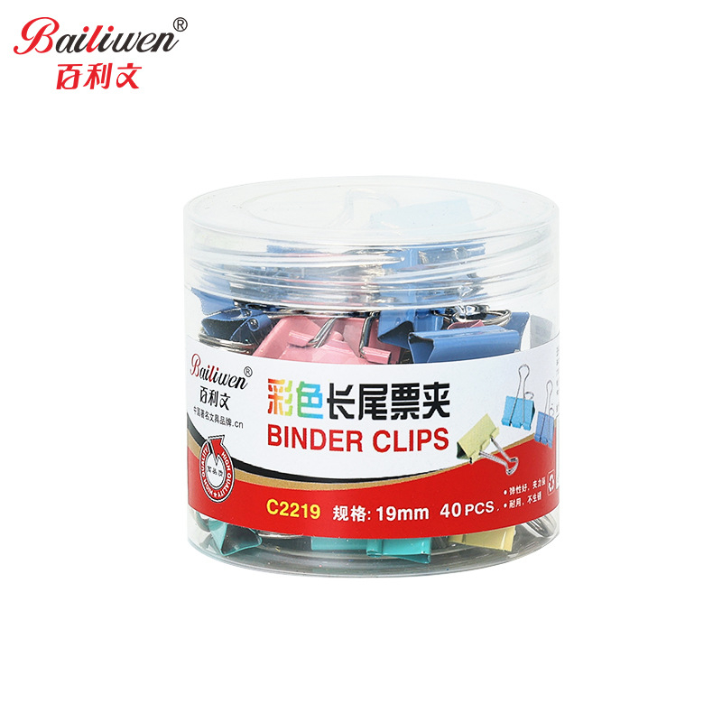 Bailiwen μεταλλικός γωνιακός κλιπ – Μοντέλα C2225/C2232/C2241/C2251 – Κλιπ βιβλίου, σφηνοειδές κλιπ