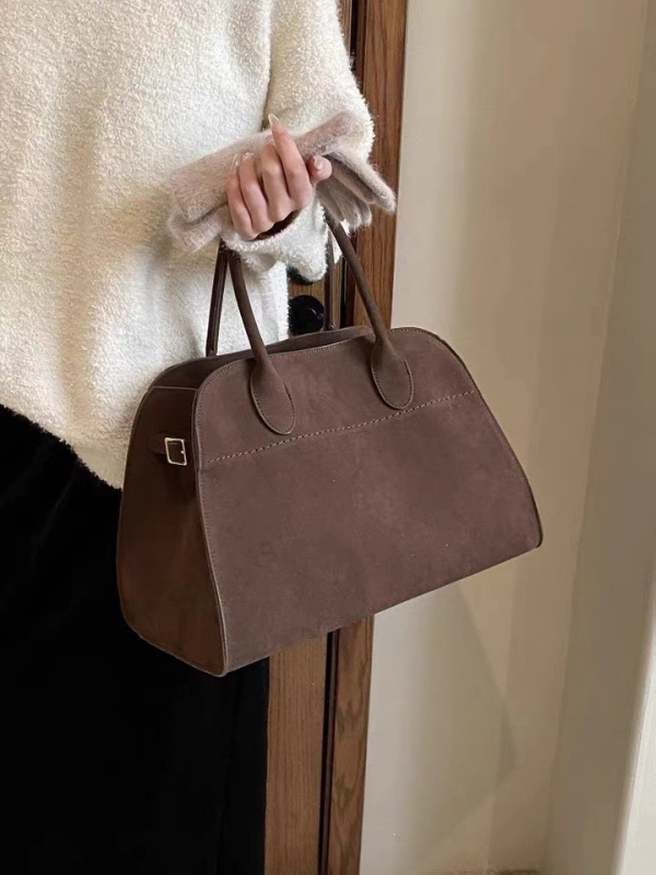 Ženska retro pliš torba Tote s magnetskim zatvaranjem, pliš materijal, horizontalni kvadratni oblik, džep sa zipom, gradski minimalistički stil