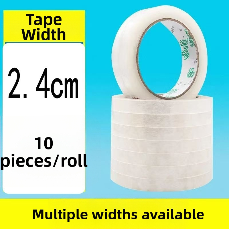 Priehľadný zásobník na lepiacu pásku a držiak, PP, pre kanceláriu, priemer hriadeľa 1.2–1.8 cm, šírka pásky do 28 mm