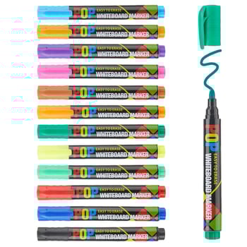 Shield Wb-805 μαρκαδόρος λευκής επιφάνειας, διαγραμμένος για σχέδιο και γραφή, πλαστικό περίβλημα, πλάτος γραμμής 2.0–3.0