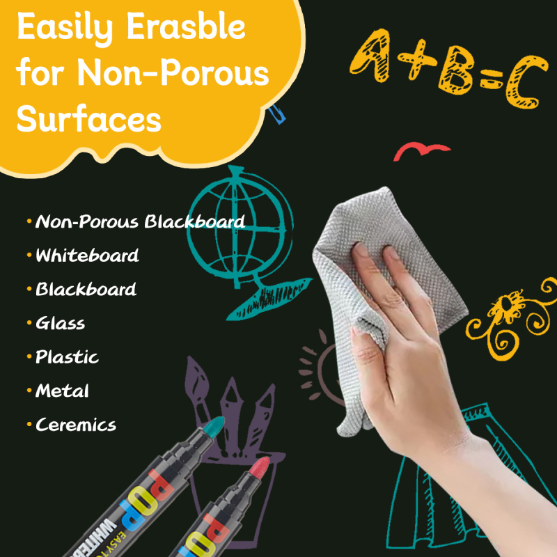 Shield Wb-805 μαρκαδόρος λευκής επιφάνειας, διαγραμμένος για σχέδιο και γραφή, πλαστικό περίβλημα, πλάτος γραμμής 2.0–3.0