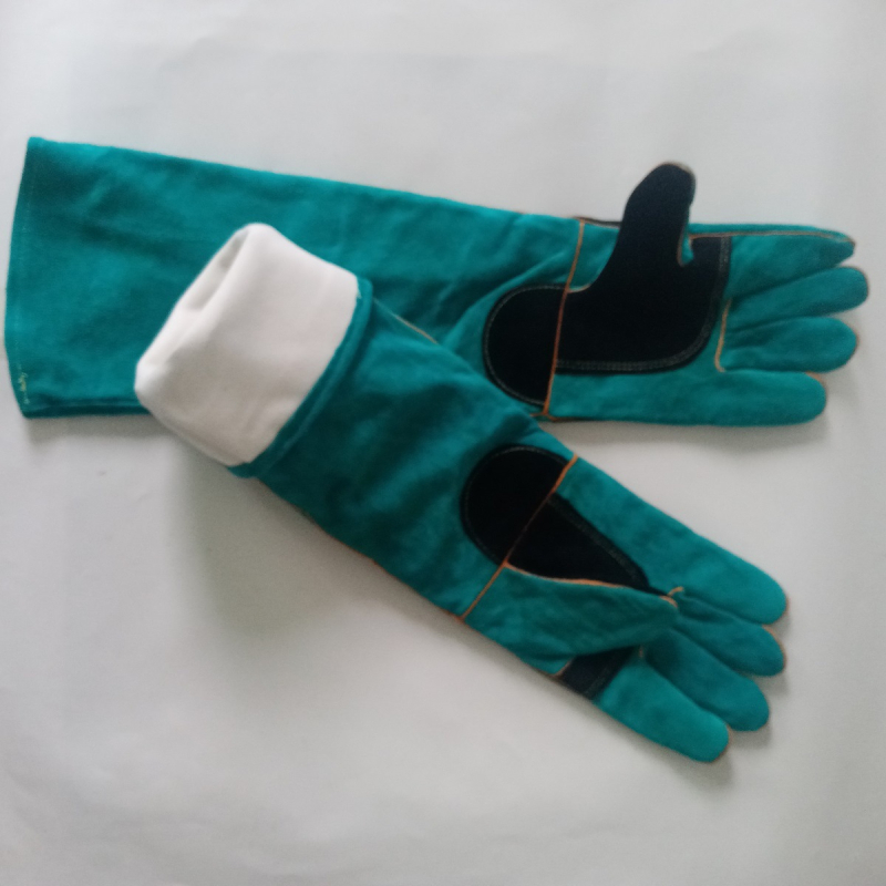 Mănuși de sudură Li Yonggao din piele de vită – protecție anti-mușcături și zgârieturi pentru sudură