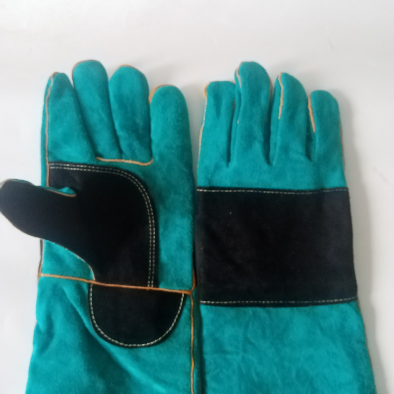 Mănuși de sudură Li Yonggao din piele de vită – protecție anti-mușcături și zgârieturi pentru sudură