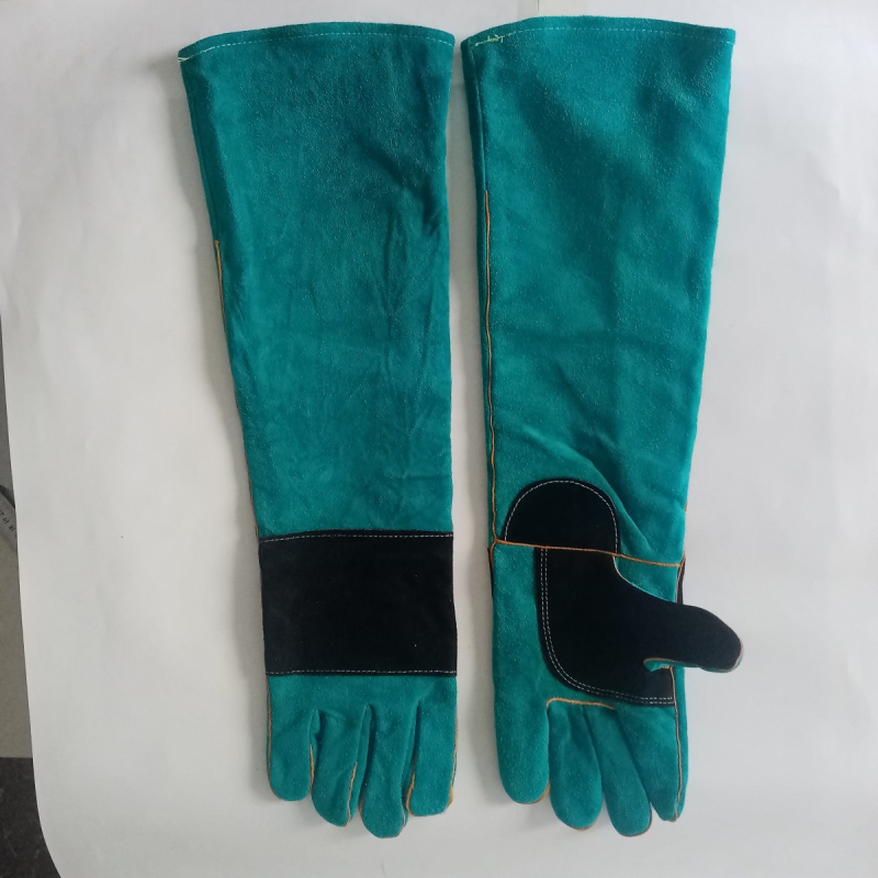 Mănuși de sudură Li Yonggao din piele de vită – protecție anti-mușcături și zgârieturi pentru sudură