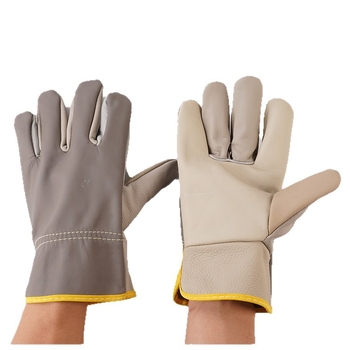 Mănuși de sudură din piele de vițel, rezistente la uzură, protecție pentru sudură electrică