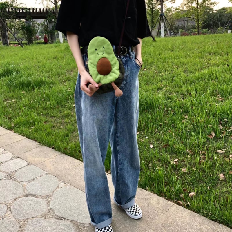 Crossbody torba s plišanim likom, vanjska tkanina, punjenje spužva, višefunkcionalna