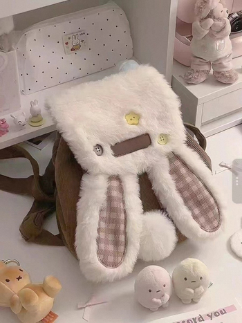 Školski ruksak | Corduroy, ulični stil, otvaranje poklopcem, velik kapacitet, zaštita od krađe