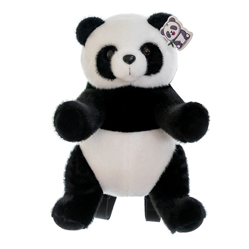 Panda Backpack plush παιχνίδι με προσαρμοσμένα δείγματα – γέμισμα PP cotton, Mink Velvet plush, Jingyang Toys