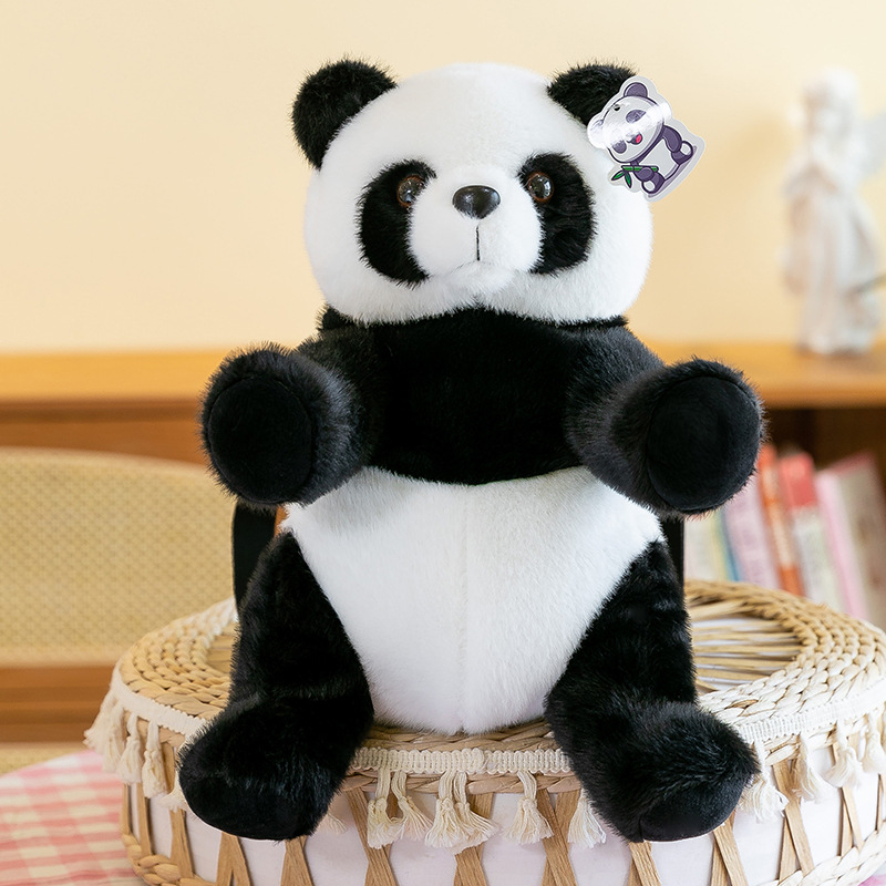 Panda Backpack plush παιχνίδι με προσαρμοσμένα δείγματα – γέμισμα PP cotton, Mink Velvet plush, Jingyang Toys