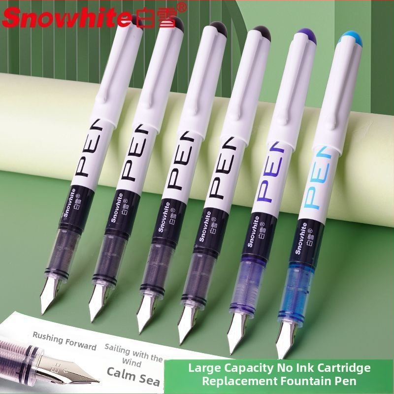 White Snow FP10 pero bez tinte, jednokratno, izbrisivo, plastično kućište, za osnovnoškolce