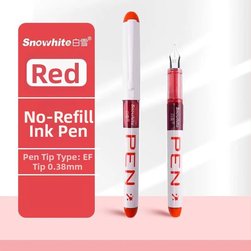 White Snow FP10 pero bez tinte, jednokratno, izbrisivo, plastično kućište, za osnovnoškolce