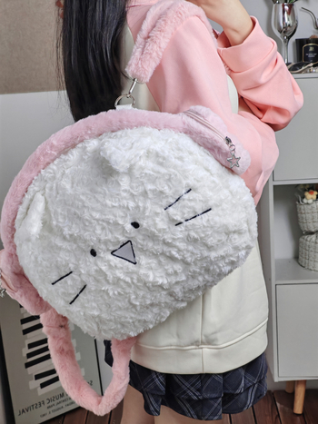 Ruksak – Svježi i sladak pamukasti dnevni ruksak sa zatvaračem, podstava od pamuka, skriveni džep, brend Sweetheart nini (Ljeto 2024)