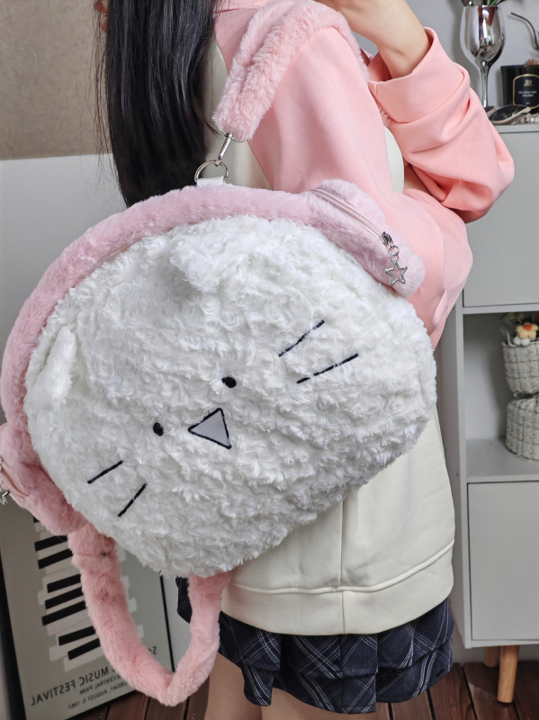 Ruksak – Svježi i sladak pamukasti dnevni ruksak sa zatvaračem, podstava od pamuka, skriveni džep, brend Sweetheart nini (Ljeto 2024)