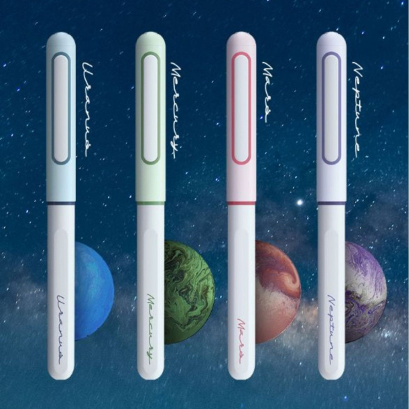 Touchstone DS-7155 pero s EF finim vrhom, za kaligrafiju i vježbanje, s mogućnošću zamjene tintom, plastično kućište, vrh od nehrđajućeg čelika