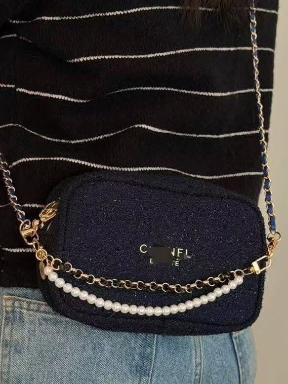 Torba za šminku – gradski minimalistički stil, Materijal: tkanina, Crossbody torba na jedno rame, PU podstava