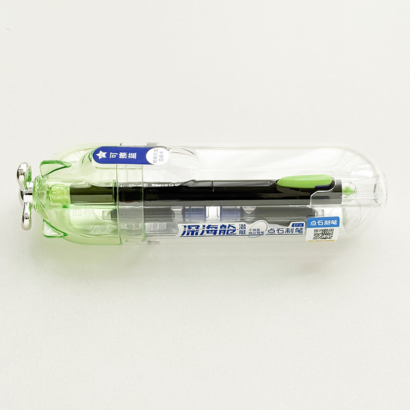 Touchstone DS-7144 nalivpero s sustavom samokontrole mastila, nehrđajući čelik vrh, plastično kućište, uključuje 1 nalivpero i 4 vrećice mastila