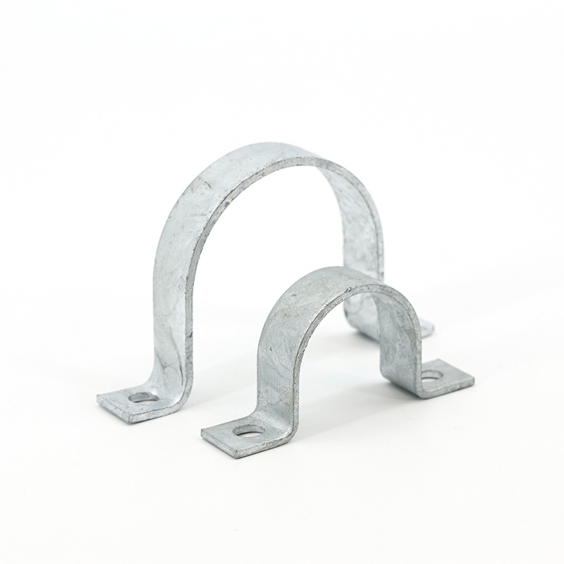 JW-011 Едностранна кабелна клипса от въглеродна стомана, горещо-оцинкована, за плоска стоманена тръба – Jia Wei