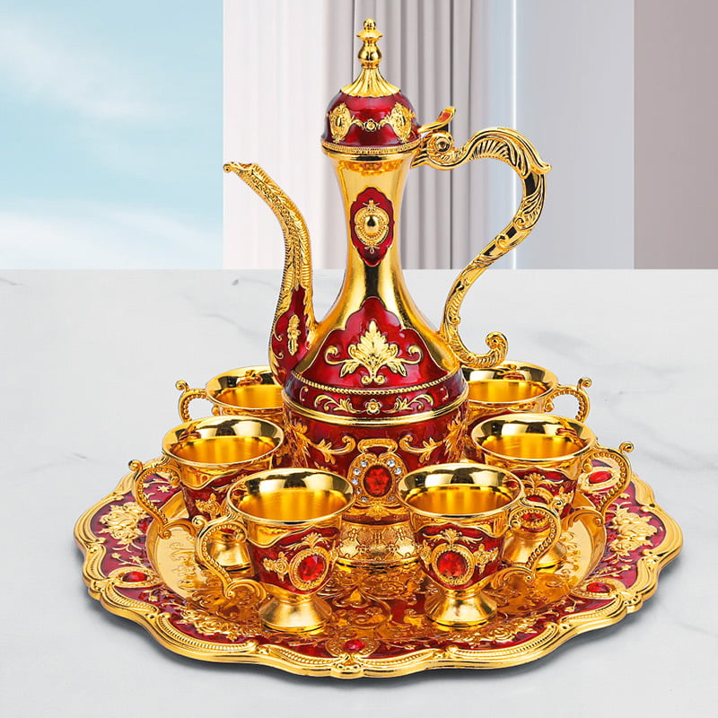 Baijiacheng Retro europski set alata za vino, legura, 8 komponenti, 8 kompleta