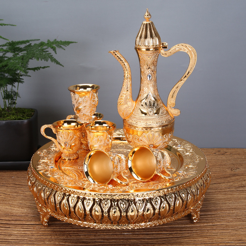 Baijiacheng Retro europski set alata za vino, legura, 8 komponenti, 8 kompleta