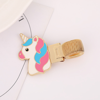 Yixin klips za olovku od cinkovog legura – kreativni dizajn crtane životinje, metalni opružni klip za bilježnice