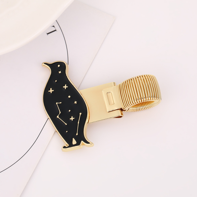 Yixin klips za olovku od cinkovog legura – kreativni dizajn crtane životinje, metalni opružni klip za bilježnice